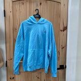 MENS JORDAN SKY BLUE/BLK HOODIE XXL