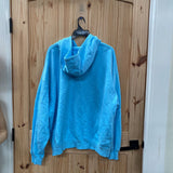 MENS JORDAN SKY BLUE/BLK HOODIE XXL