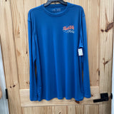 MENS REELLIFE LS TEAL SHIRT XL