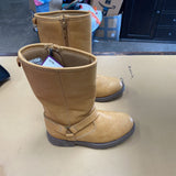 GIRLS CARTERS CHESTNUT TALL BOOTS 13M