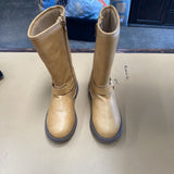 GIRLS CARTERS CHESTNUT TALL BOOTS 13M