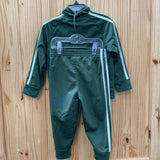 BOYS ADIDAS 2PC SET GREEN 2T