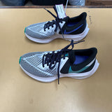 WOMENS NIKE SHOES BLK/GREEN/WHITE 8.5