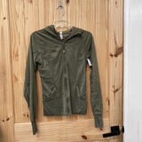 WOMENS LULULEMON OLIVE GREEN JACKET 8