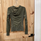 WOMENS LULULEMON OLIVE GREEN JACKET 8