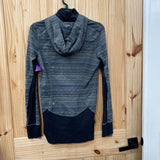 WOMENS LULULEMON JACKET BLK/DK GREEN 8