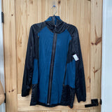 WOMENS LULULEMON DK TEAL/BLK JACKET 8