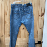 MENS ROCK & ROLL DENIM JEANS 42X34