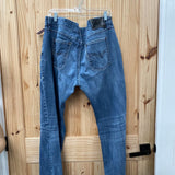 MENS ROCK & ROLL DENIM JEANS 42X34