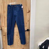 MENS WRANGLER DK DENIM JEANS 33X38