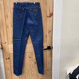 MENS WRANGLER DK DENIM JEANS 33X38