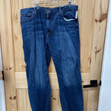 MENS LUCKY BRAND DK DENIM JEANS 40X32