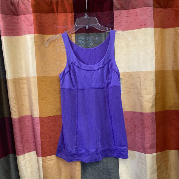 WOMENS LULULEMON TANK PURPLE 4?